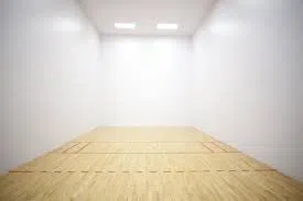 Indoor Racquetball court