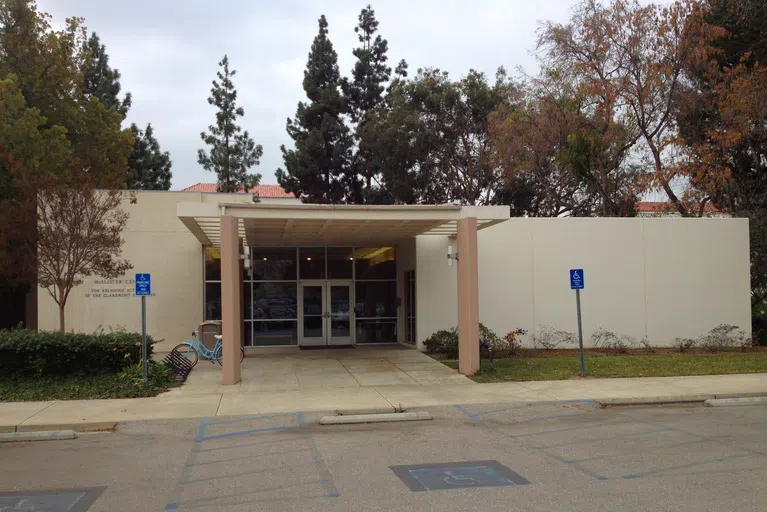 McAlister Center for Religious Activities Building from parking lot