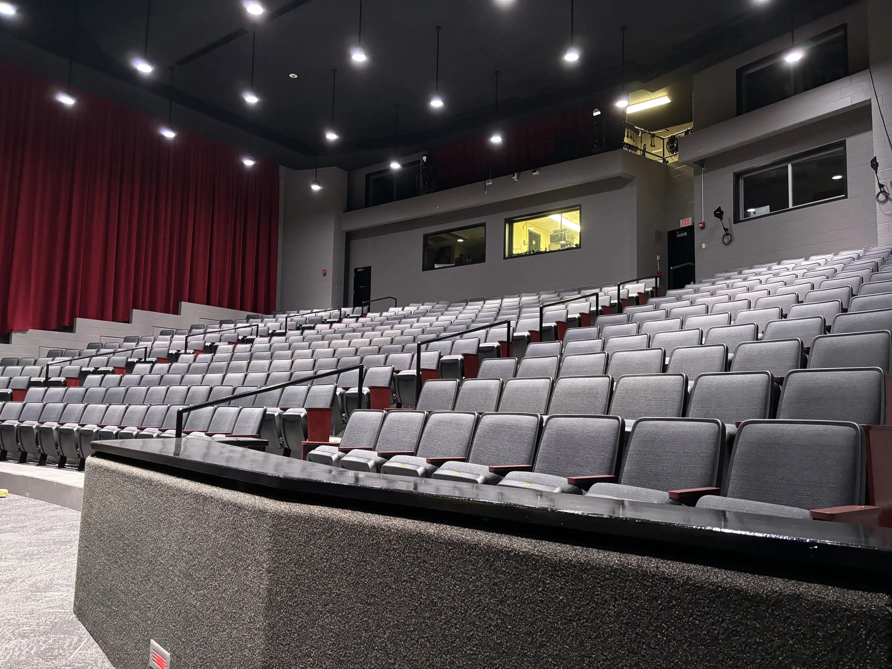 An empty theatre.