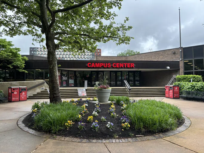 Exterior of the Campus Center.