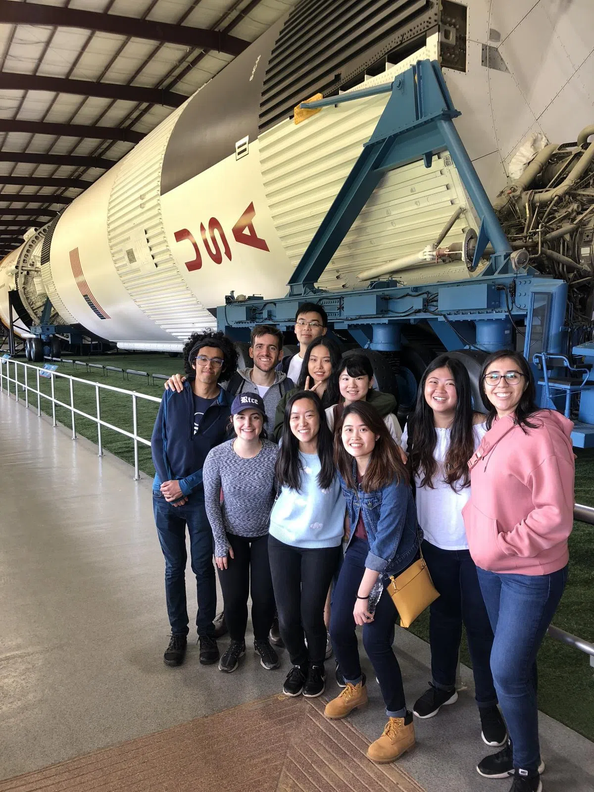 Rice Students at the NASA Johnson Space Center