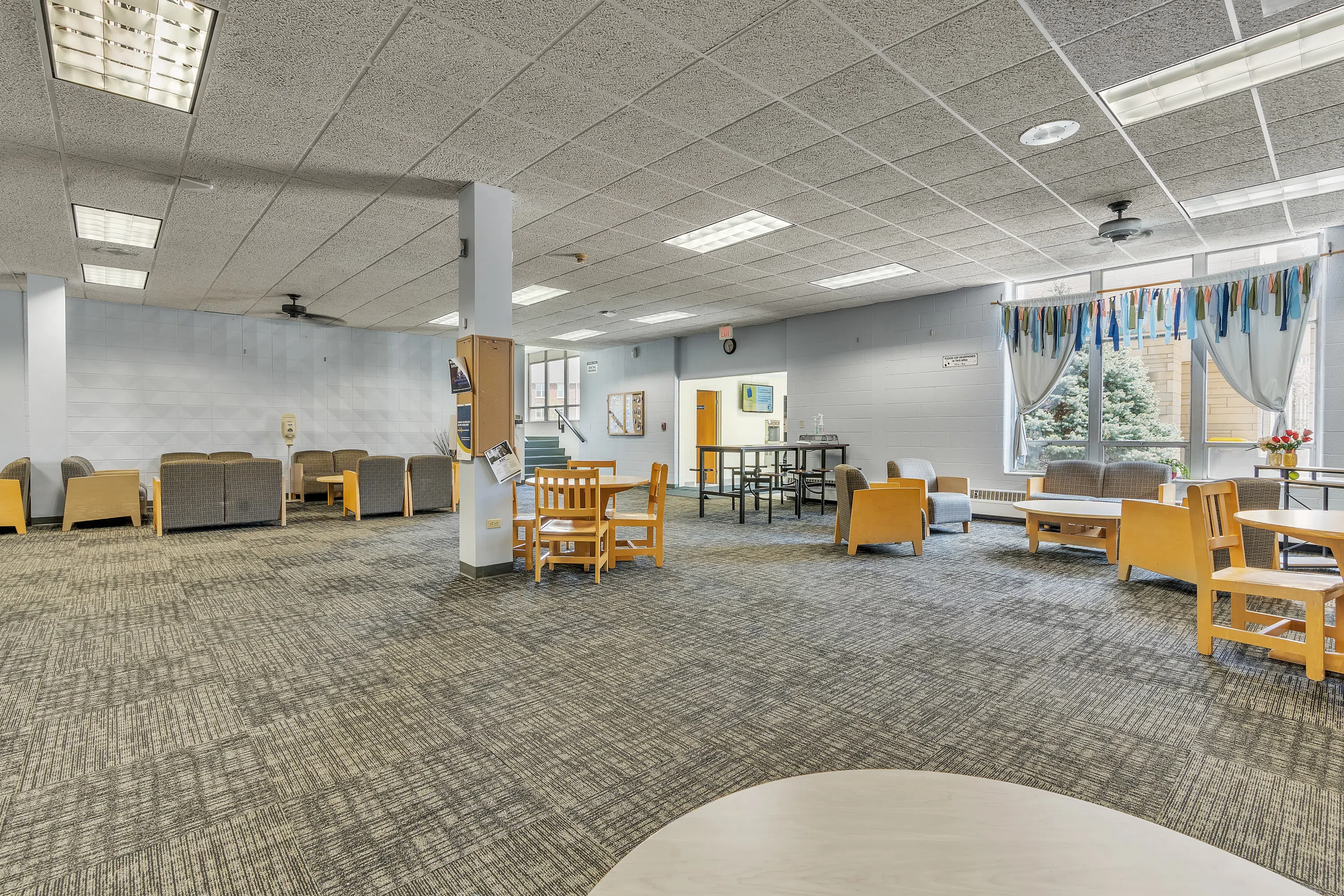 Community Space in Lowell Hall
