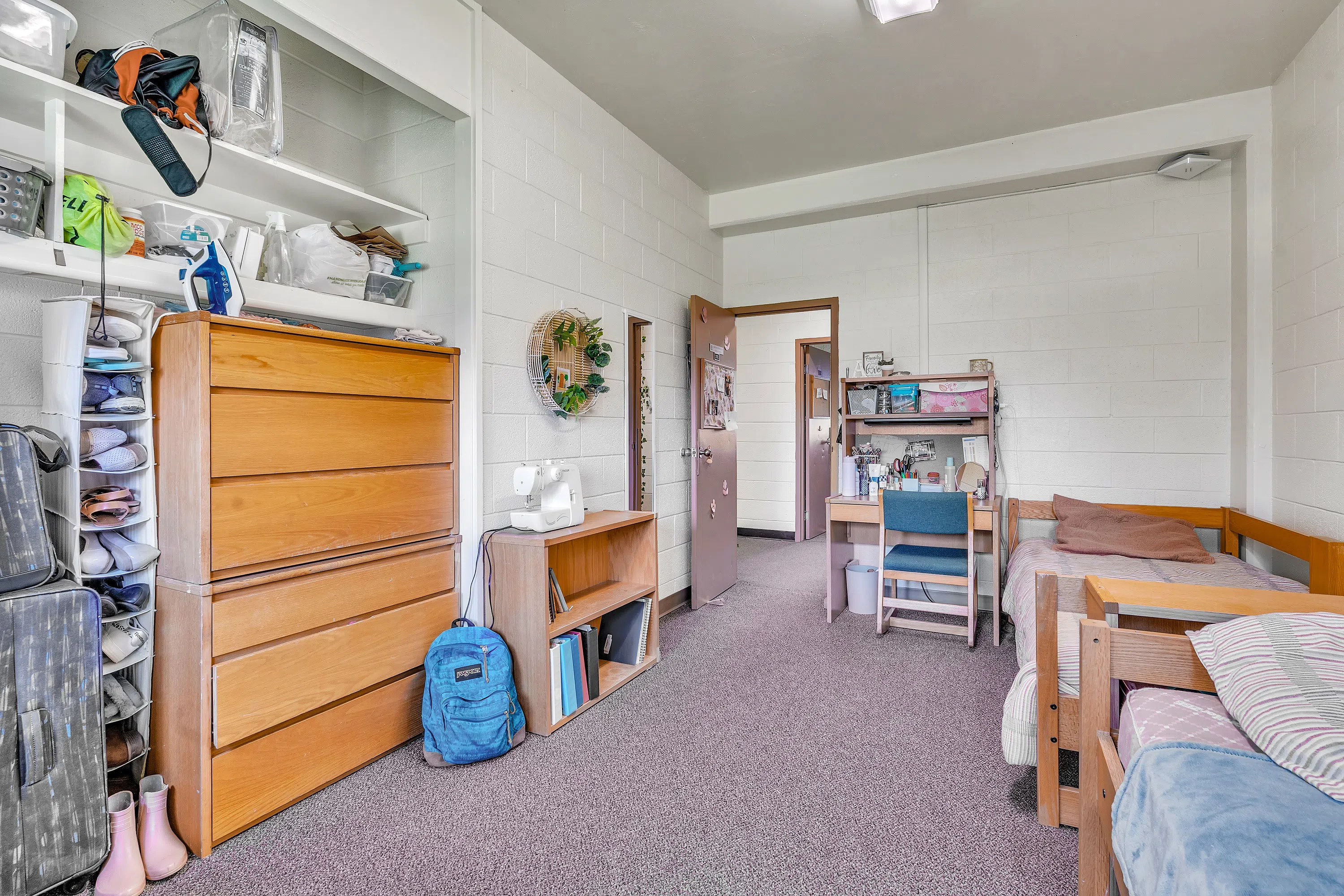 Residence Hall Room in Lowell Hall