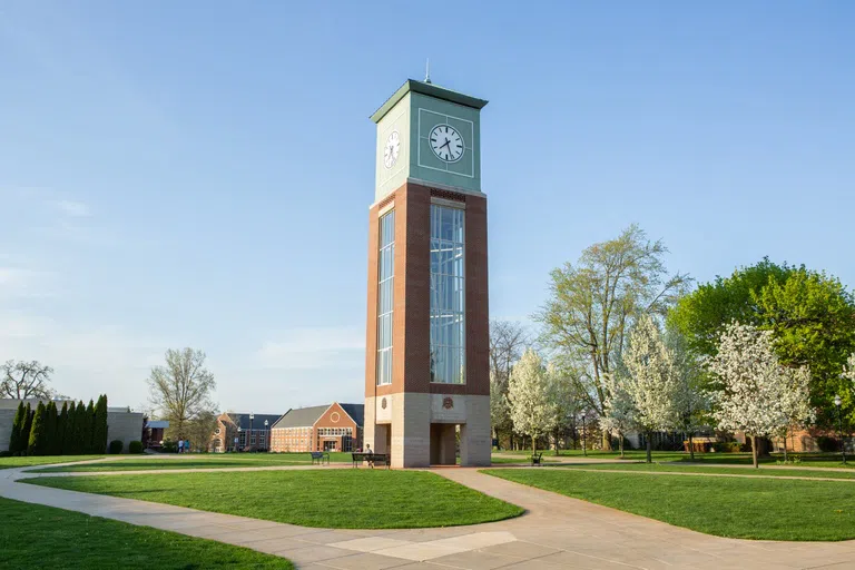 Exterior of Clocktower Plaza