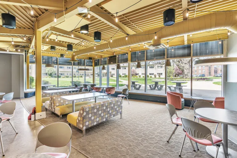 Dining Commons seating and tables