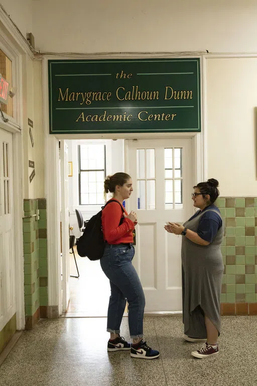 Inside St. Angela Hall