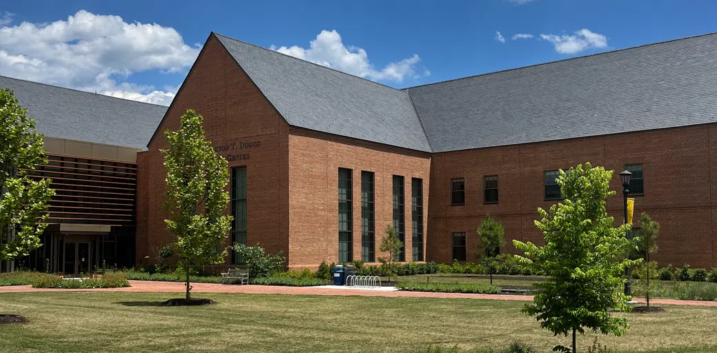 The Nancy R. & Norton T Dodge Performing Arts Center exterior