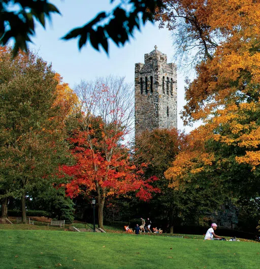 Goddard Chapel from The President's Lawn