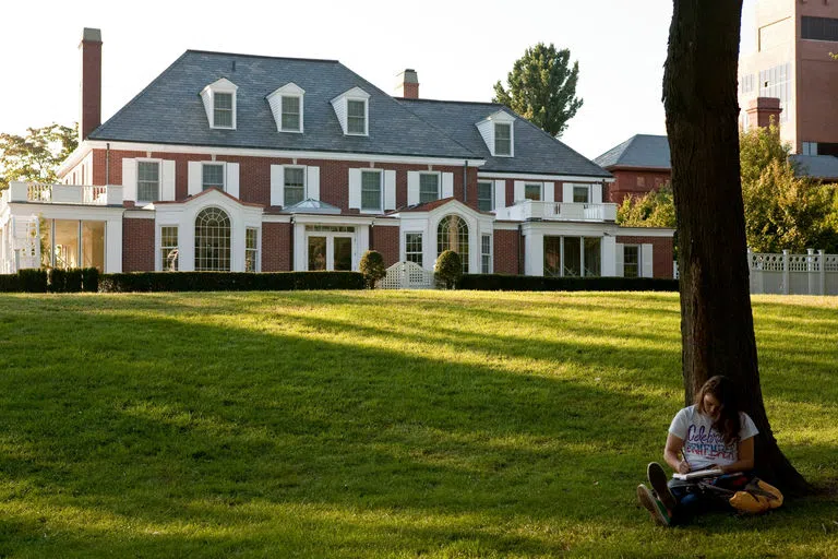 The President's House in the summer