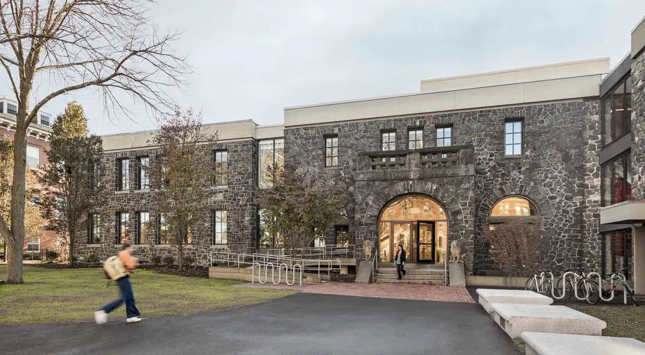 Barnum Hall on the Academic Quad