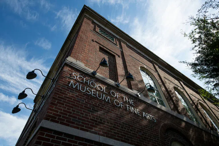 The School of the Museum of Fine Arts in the Fenway neighborhood of Boston