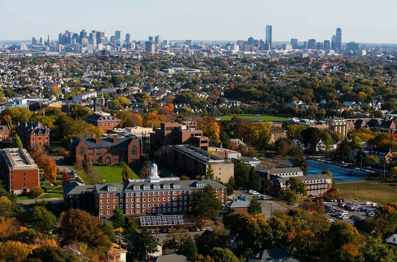 Aerial Photo of Tufts' Medford/Somerville Campus