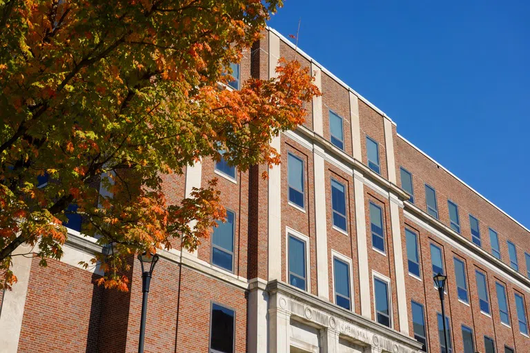 The Exterior of Clark Hall 