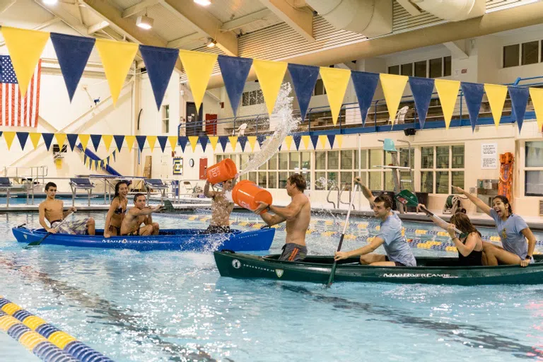 Canoe Battleship on our Aquatic Pool