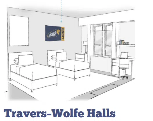 Travers-Wolfe Hall Blueprint