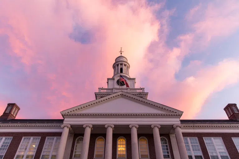 Green Hall Sunset