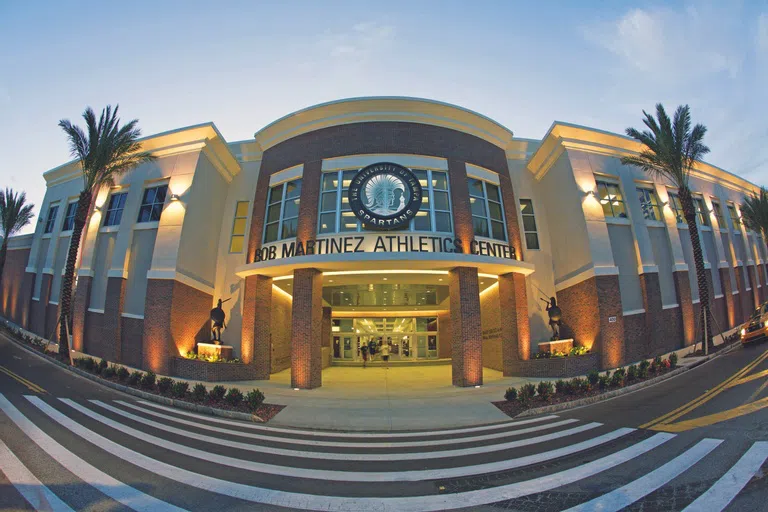 Exterior of Bob Martinez Athletic Center