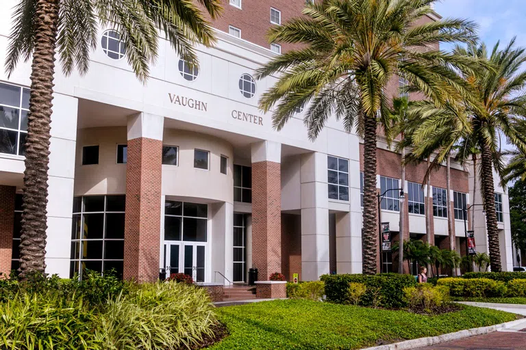 Exterior of Vaughn Center