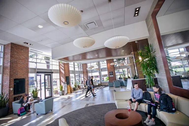 A study spot in Morsani Hall