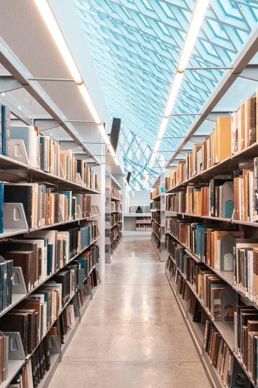 Green Library Interior 1