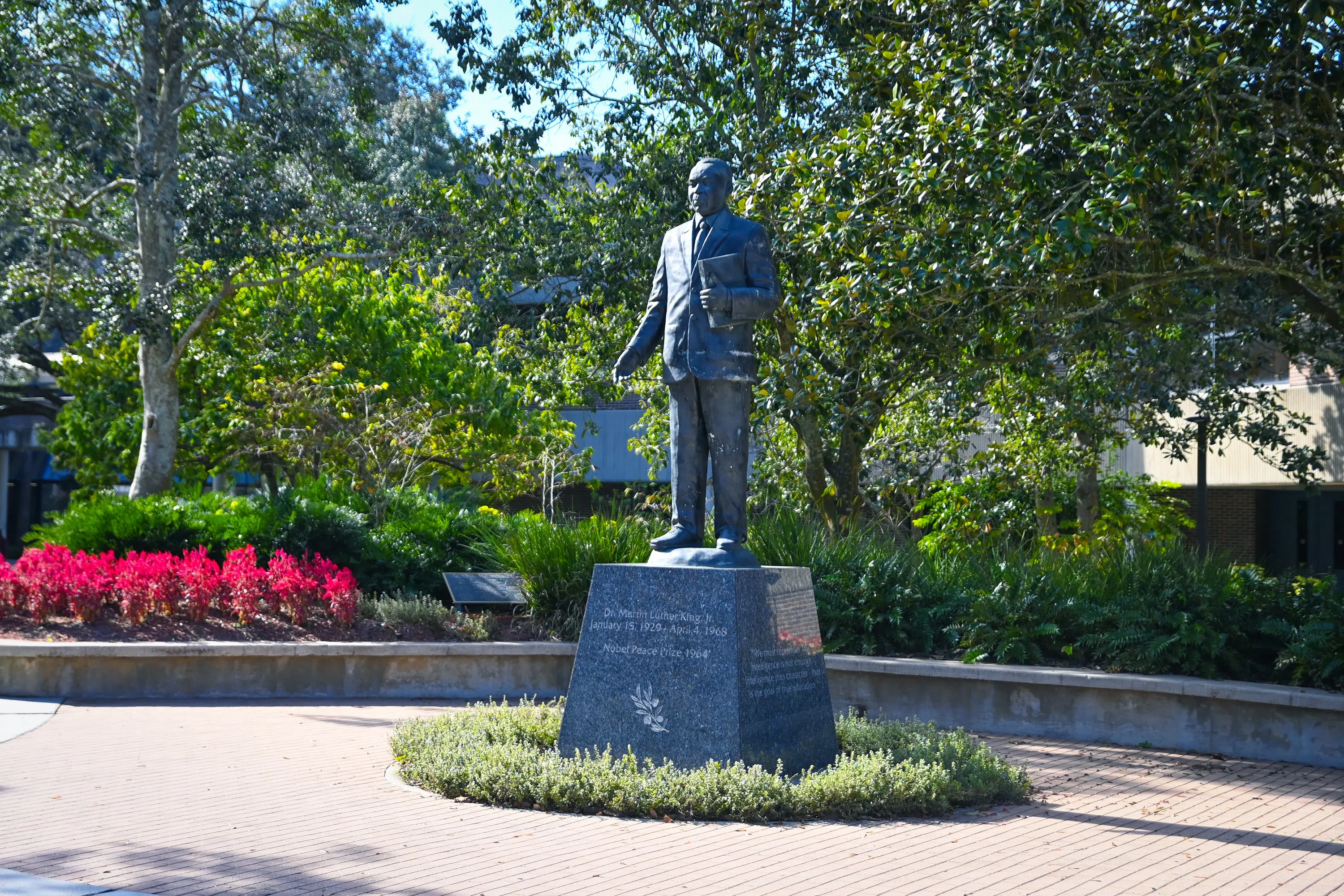 Monument of Dr. Martin Luther King Jr. in Peace Plaza