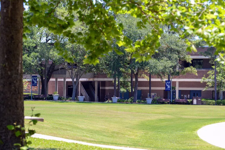 School of Communication building across the Green