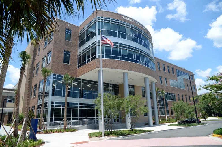 Front exterior of Skinner-Jones Hall