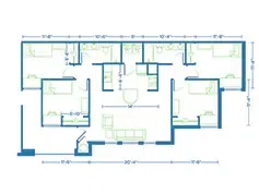 Village West 4 Bedroom Floor Plan