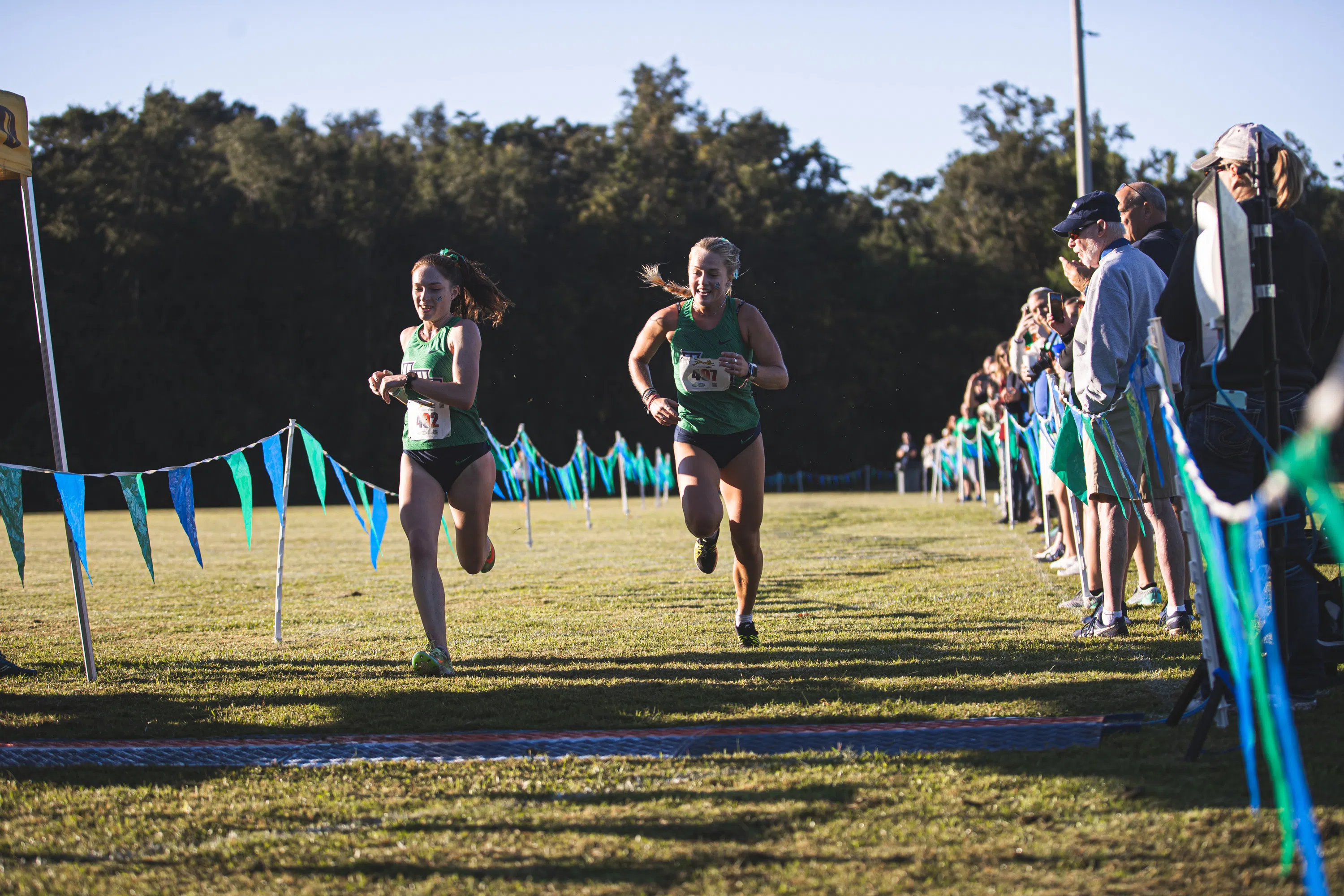 The UWF men's and women's cross country teams hosted the annual Argonaut Invitational 5K race. 
