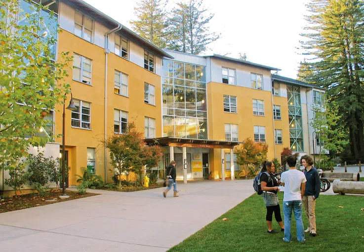 Building exterior at College Nine