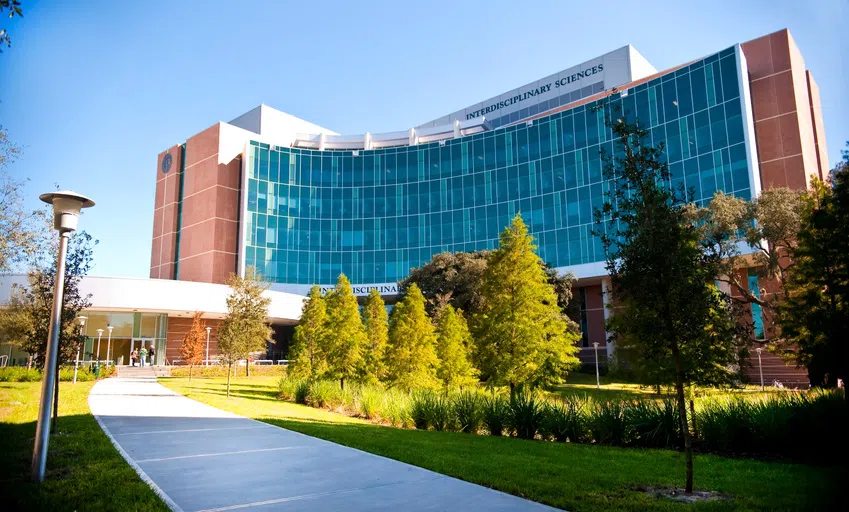 Street view of the Interdisciplinary Sciences Building