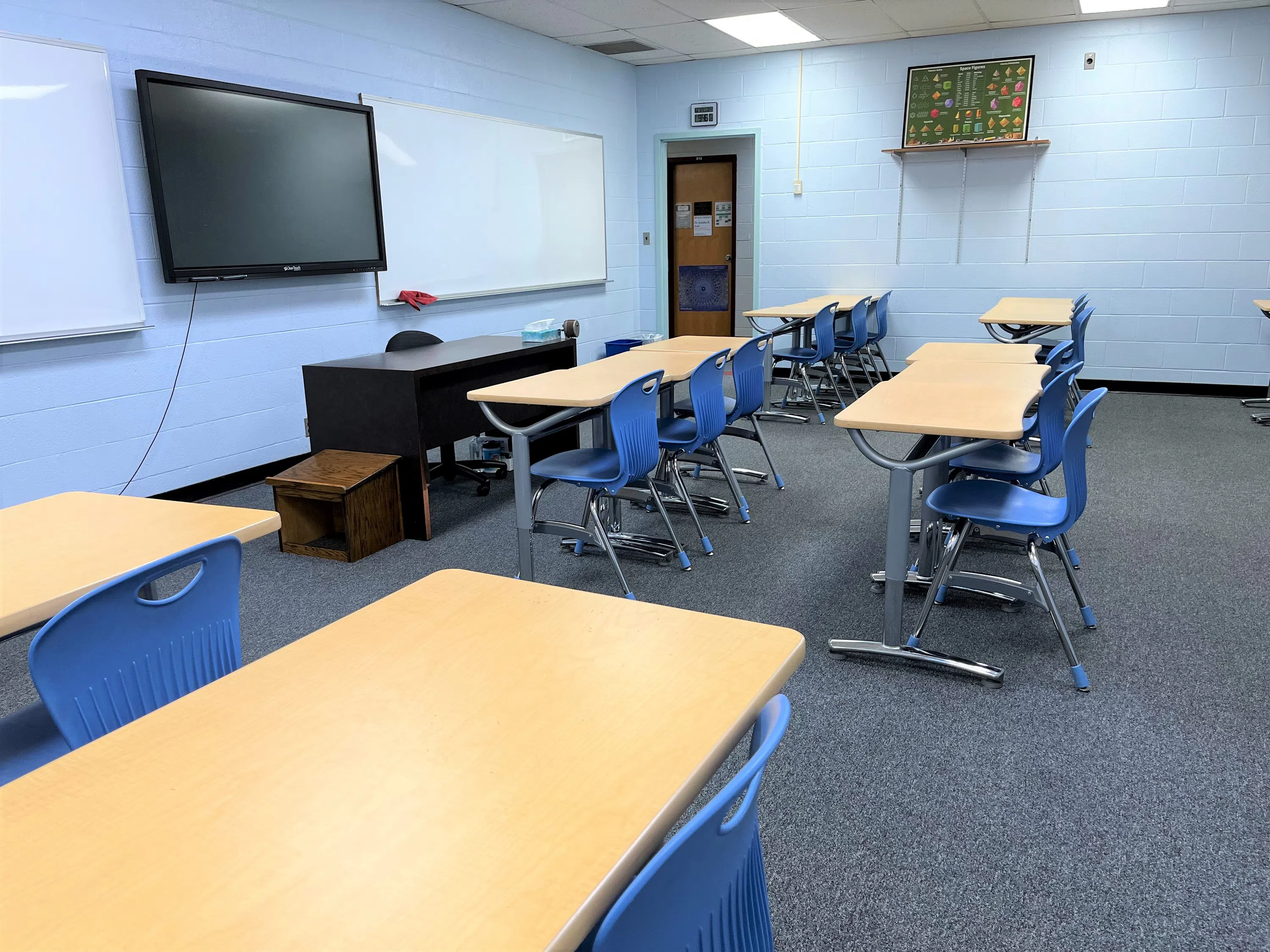 Classroom in the Johnston Center