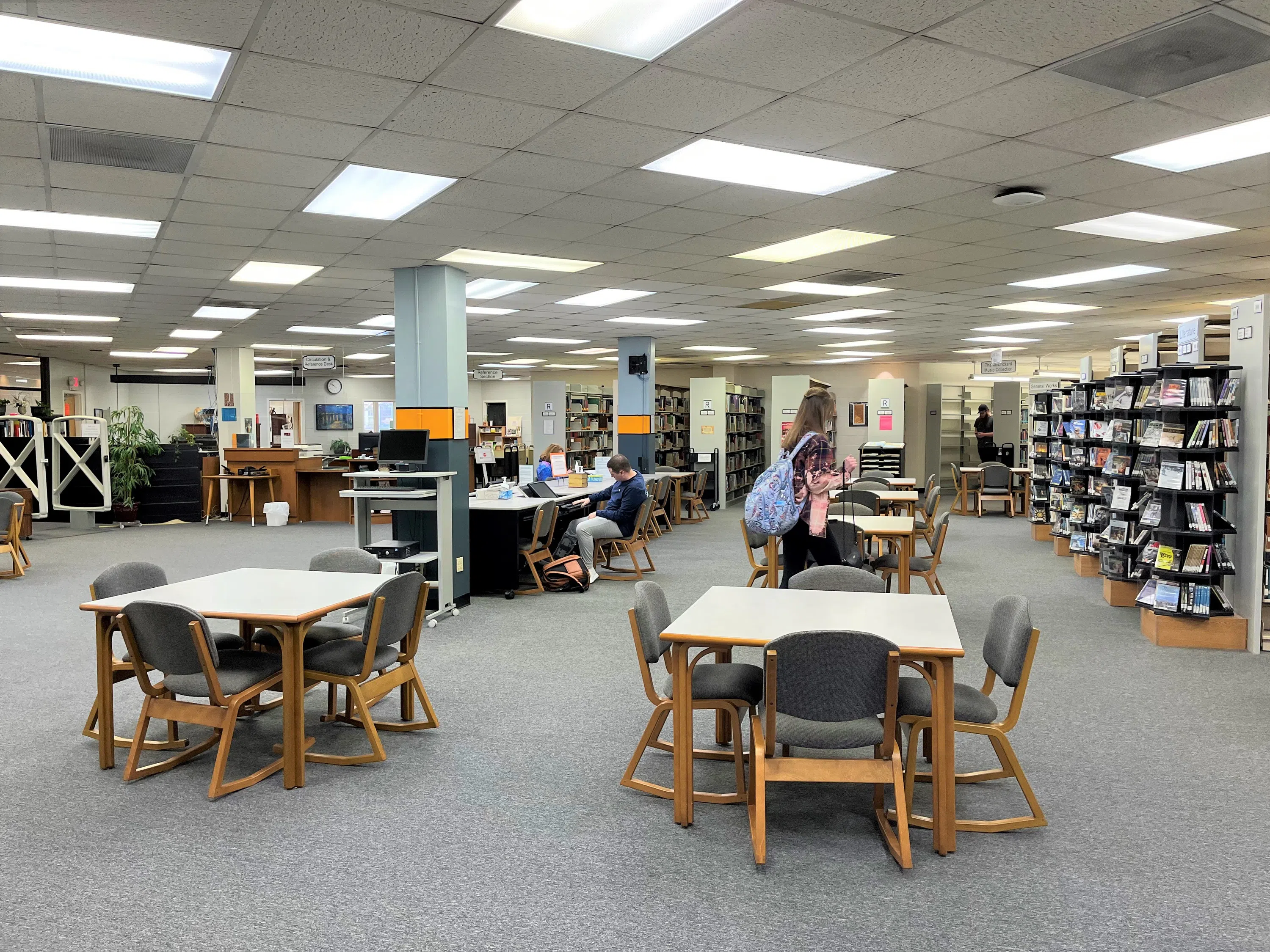 Library in the Johnston Center