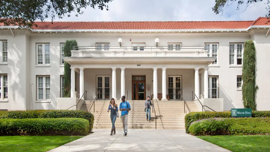 Miller Hall was the first building built for collegiate use by the College trustees, following the original 1891 opening of the University 