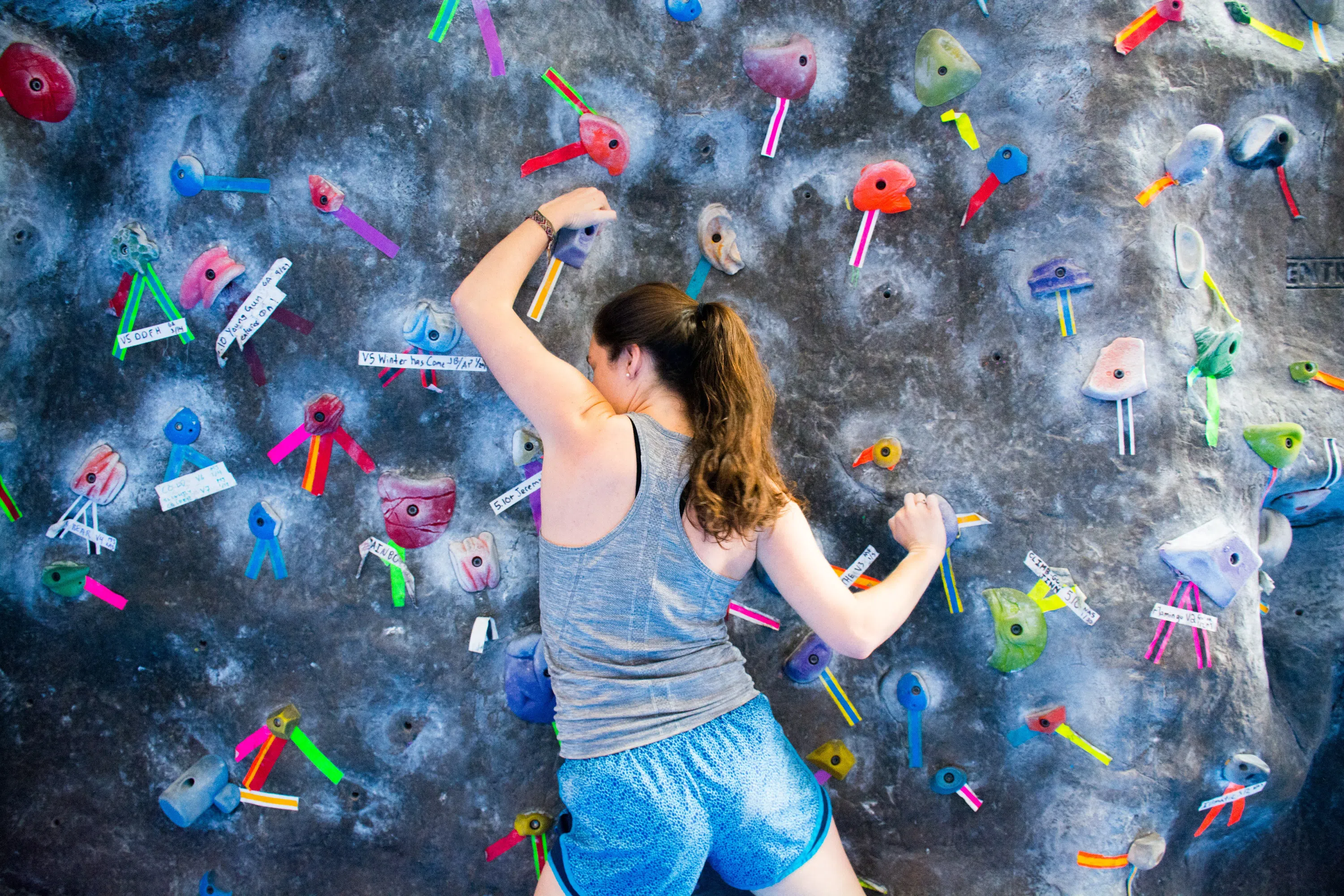 Pottruck Health and Fitness Center, Climbing Wall 