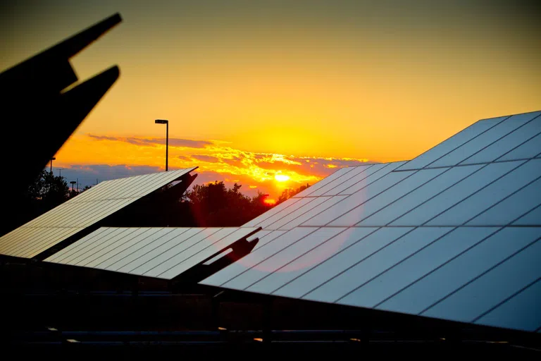 Solar Strand on the University at Buffalo campus