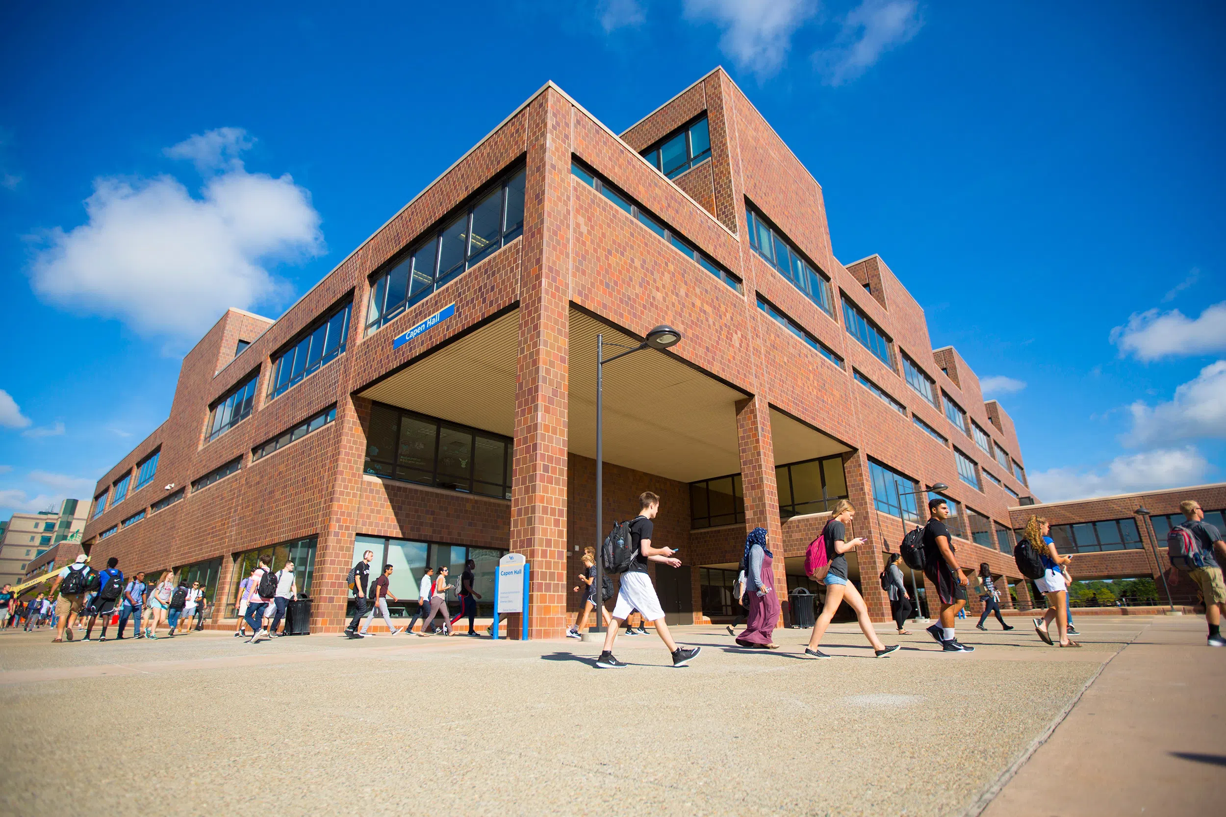 Exterior of Capen Hall