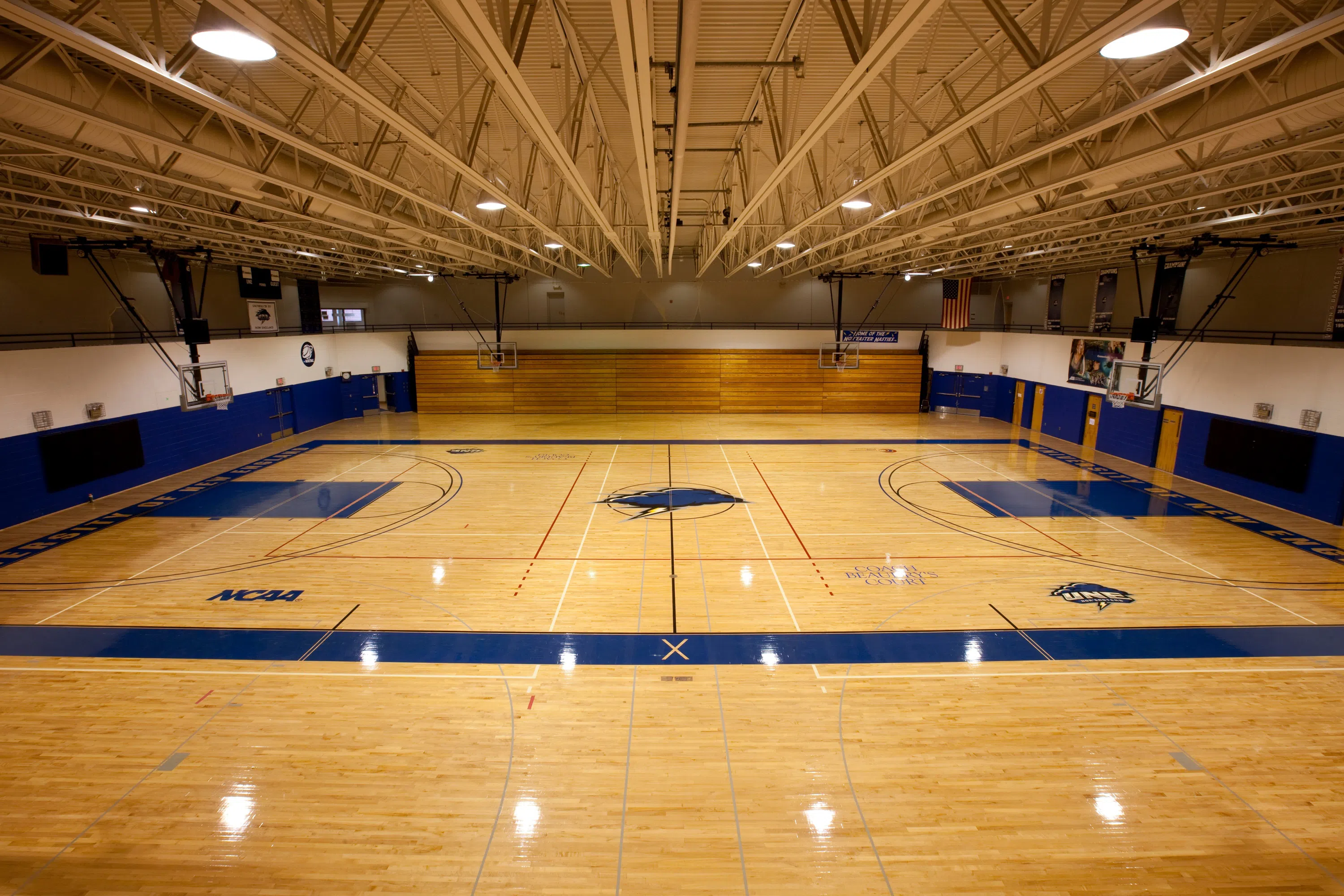 indoor campus basketball court
