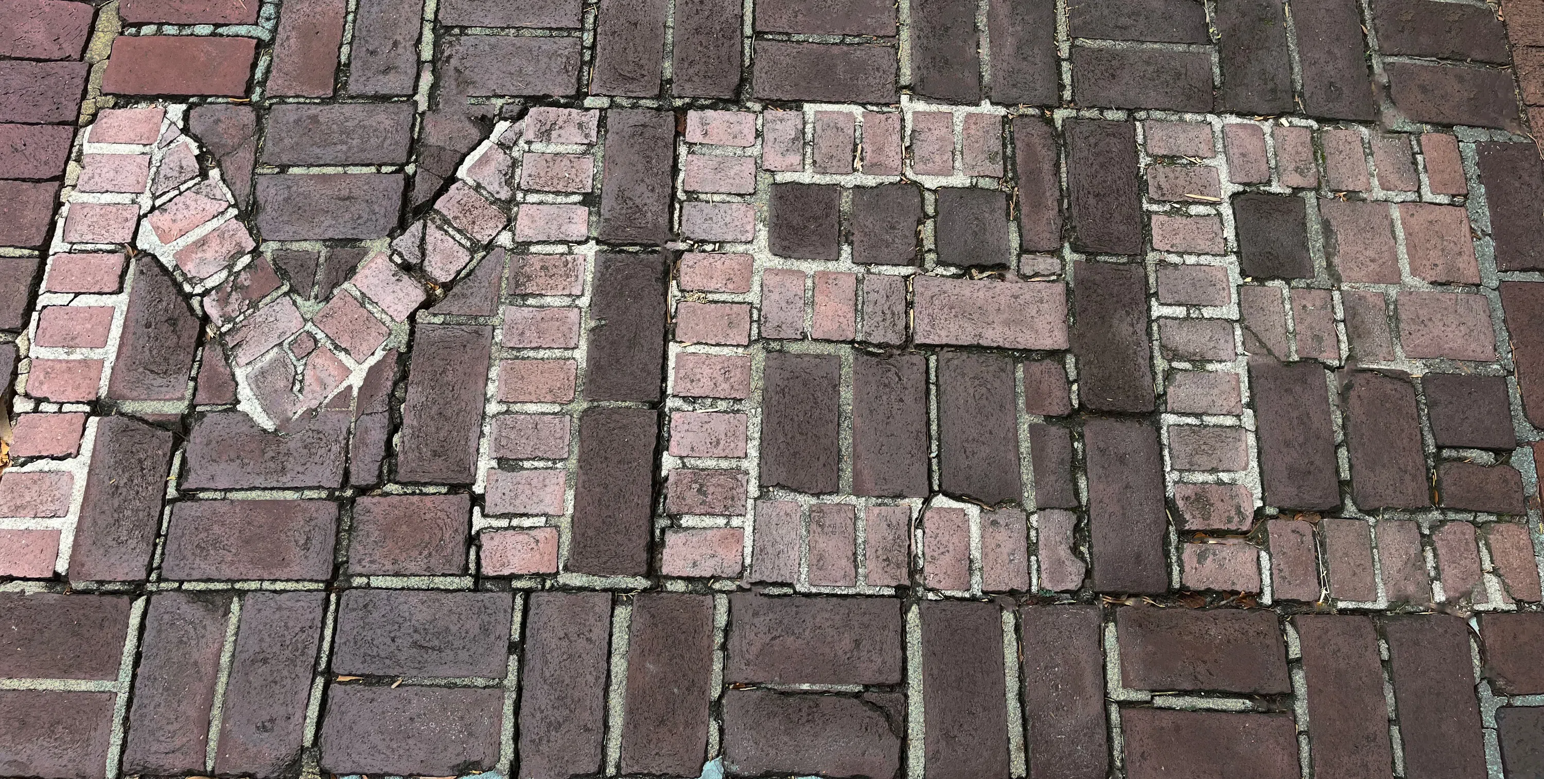Bricks in tribute 