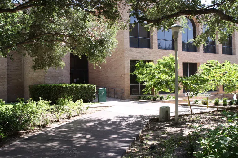 South entrance of building.