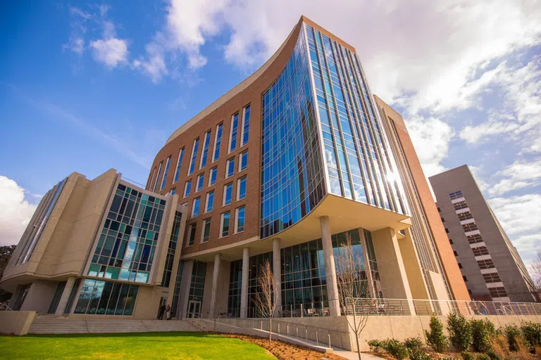 Exterior view of the Engineering and Science Building at Vanderbilt