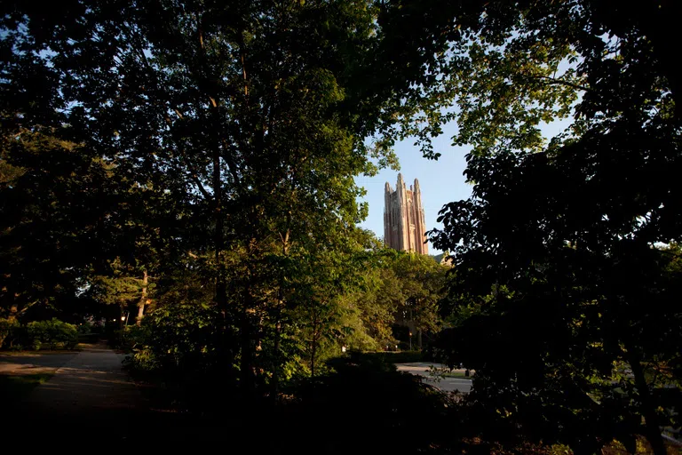 Galen Stone Tower from afar