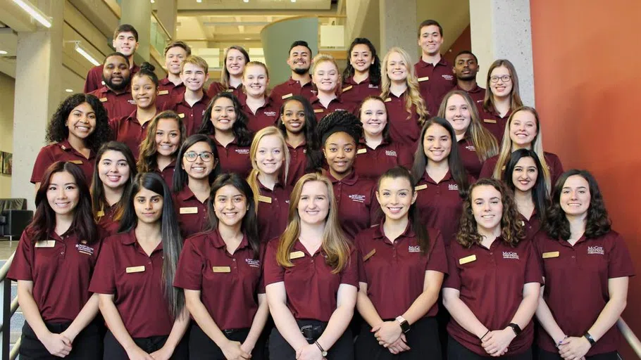 McCoy's College of Business Ambassadors. 