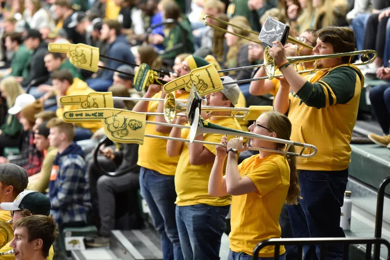 Join our Pep Band and help cheer on our Bison Athletes inside the SHAC!