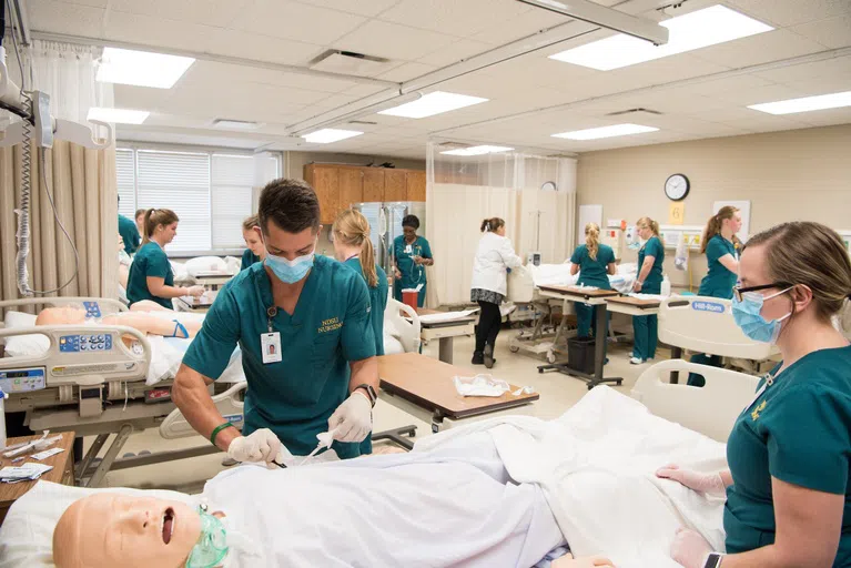 NDSU’s School of Nursing is in the top 100 nursing schools in the country, among the top 40 public nursing schools in the US, and in the top 8 schools in the Plains states. 