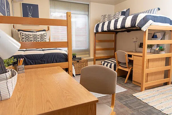 All Residence Halls have 24-hour keycard secure entrances and you will also have your own key to your room!