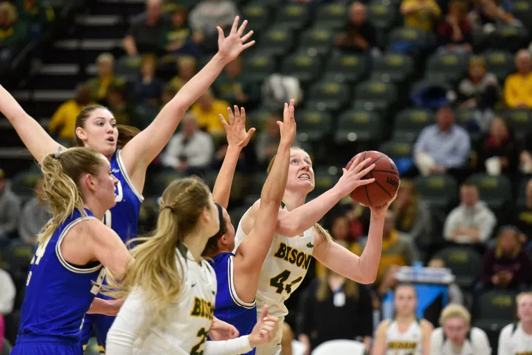 NDSU athletic department offices, equipment room, sports medicine, strength and conditioning, and the Bison Ticket Office can be found within the SHAC. There is an academic center, student-athlete lounge, and a fueling station within the weight room offers nutritious snacks for before and after workouts.